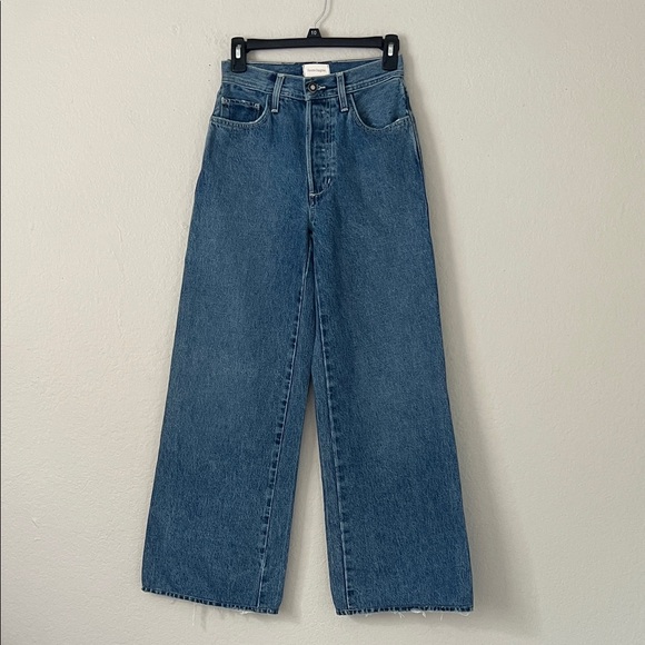 Favorite Daughter The Ollie Ultimate Baggy Wide Leg Jeans in Bedford in Size 23 - Picture 3 of 16